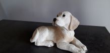 Chiot  labrador en résine - Collector