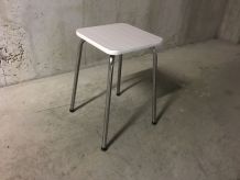 Tabouret en formica années 70