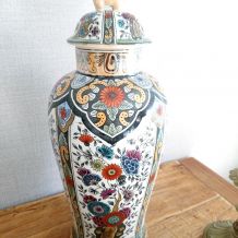 Jolie potiche, vase, urne en faïence hollandaise