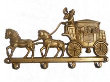 Accroche-clés, servillettes  ustensiles, rustique   laiton