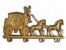 Accroche-clés, servillettes  ustensiles, rustique   laiton