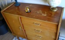 commode année 50-60