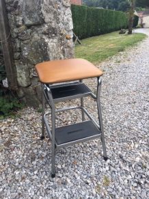 Tabouret escabeau vintage