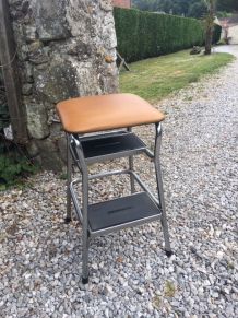 Tabouret escabeau vintage