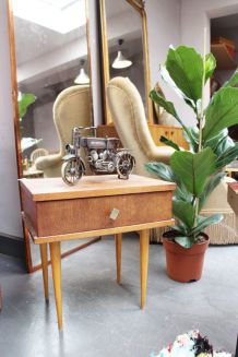 Table de chevet vintage 1960's