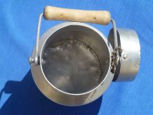 bidon  a lait en  aluminium , vintage