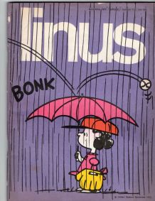 bande dessinée LINUS 1972 en italien