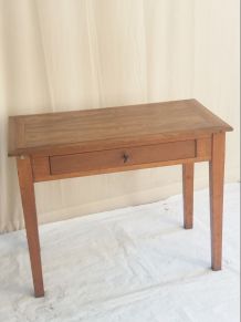 TABLE BUREAU ANCIENNE EN CHENE