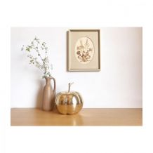 Boîte pomme en laiton 