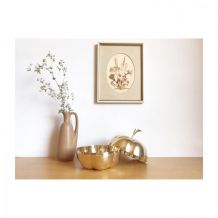 Boîte pomme en laiton 