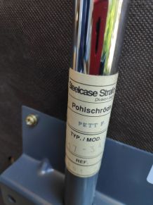 chaise de bureau bleue Steelcase Strator année 1991 n°17-342