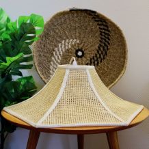 SUSPENSION FLEUR ROTIN