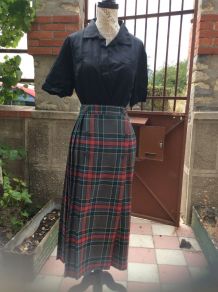 Jupe vintage tartan kilt