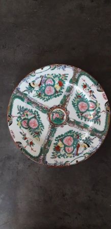 Plat en porcelaine de Canton