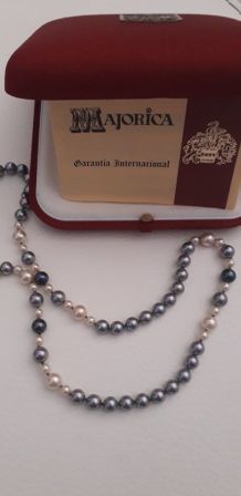 Véritable collier perles de majorque Majorica 1985