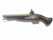 pistolet a  silex de  décoration , vintage
