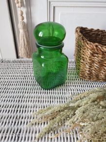 Bocal bouteille en verre 