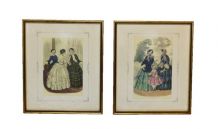 Cadres gravure de mode