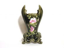 Vase en Porcelaine Française Barbotine Art Nouveau