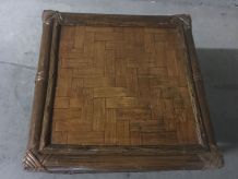 Chevet en rotin « peacock » années 60