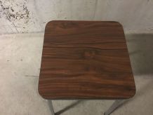 Tabouret en formica années 70