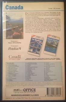 VHS Canada (documentaire voyage)