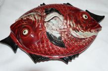 poisson céramique vintage