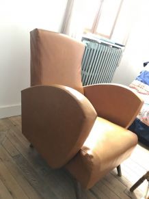 Fauteuil d’époque année 60 à rehousser 