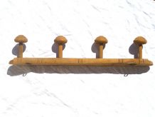 patère en bois ,ancienne , vintage