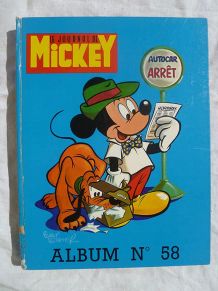 album Mickey N°58 année 1973
