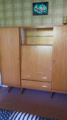 Secrétaire en teck 70'