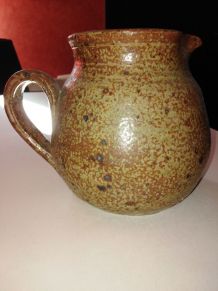 Cruche pichet broc terre cuite unique fait main