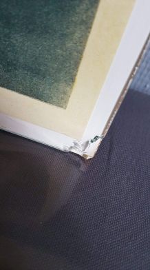 affiche publicitaire Cycles Gladiator vintage des années 70