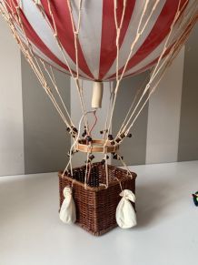 Montgolfière deco réplique  suspension
