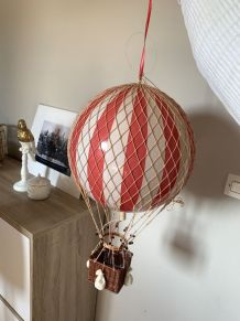 Montgolfière deco réplique  suspension
