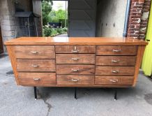 Meuble de métier vintage fait main