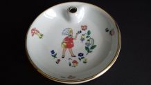 Assiette pour bébé porcelaine de Limoges. 