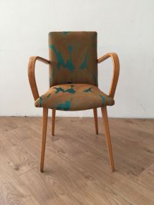 Paire de fauteuil Bridge Vintage restaurée