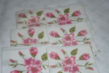 lot 6 serviettes de table