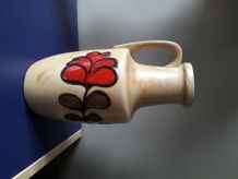 Céramique vintage à motif floral