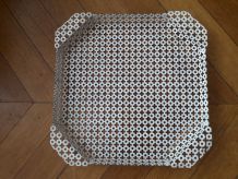 Plateau carré Matégot