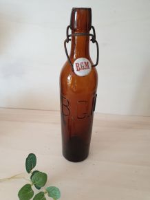 Ancienne bouteille de bière BGM