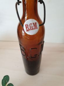 Ancienne bouteille de bière BGM