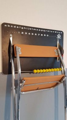 chaise bureau pliable pour enfant Gico toys des années 70