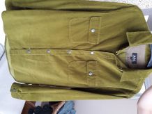 Chemise APC en velours