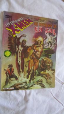 Les étranges X-MEN N°4 Au royaume de Ka-Zar - 1984