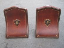 Serre livre cuir Papini Firenze