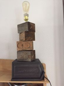 lampe vintage insolite