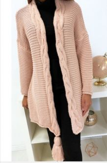 Veste coloris rose taille 38/48