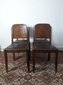 Chaises vintage art deco 1930